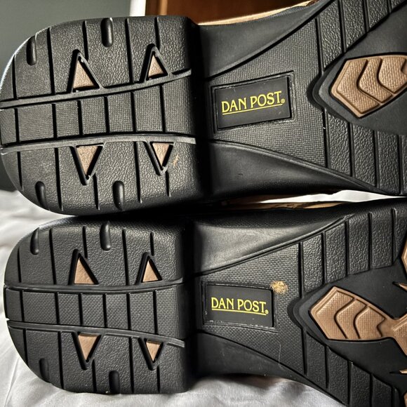 Women's Dan Post Leather Boots Size 8 Medium - Picture 8 of 8